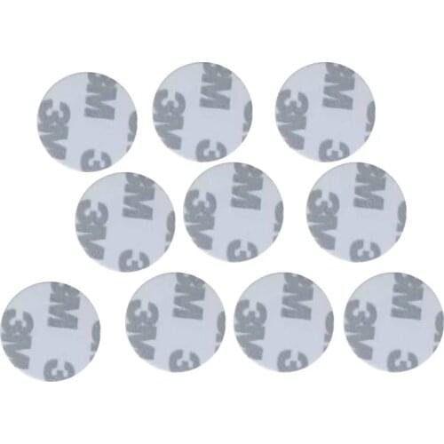 10Pcs TK4100/EM4100 Read Only RFID 125khz 3M Stickers Circular Coins 25MM Smart Tags Access Control Card
