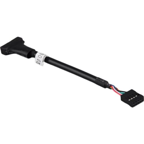 NEW USB 2.0 9 Pin Female to Motherboard USB 3.0 20 Pin Male Extension Cable In stock