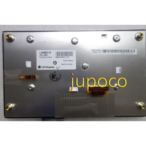 Original new L.G 8inch LCD display with touch screen LA080WV8(SL)(01) LA080WV-SL01 touch digitizer for Hyundai car LCD monitors