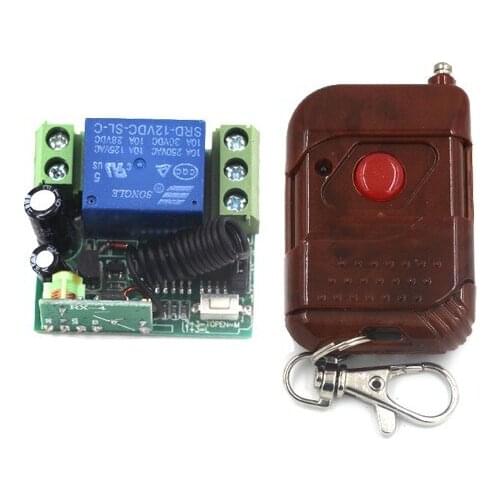 RF Wireless Remote Control Switch Remote Switch Systerm Transmitter + Receiver 315Mhz / 433Mhz SKU: 5185