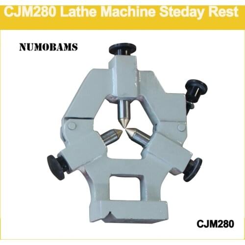 NUMOBAMS CJM280 Lathe Machine Steady Rest Metal Center Frame Tool Holder