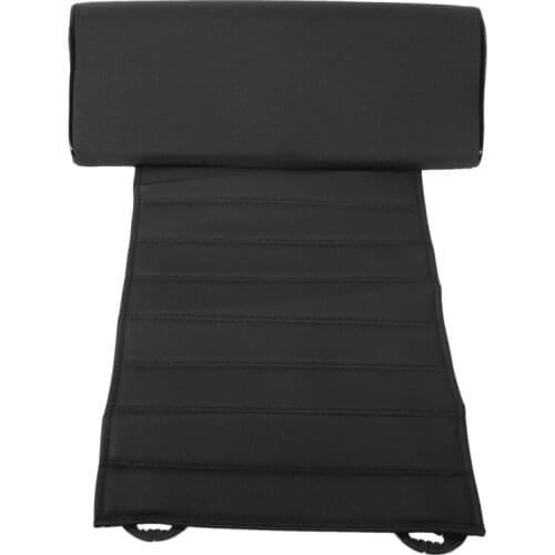Universal Car Seat Leather Leg Pad Support Extension Mat Soft Foot Support Leg Leather Cushion Knee Pad Memory