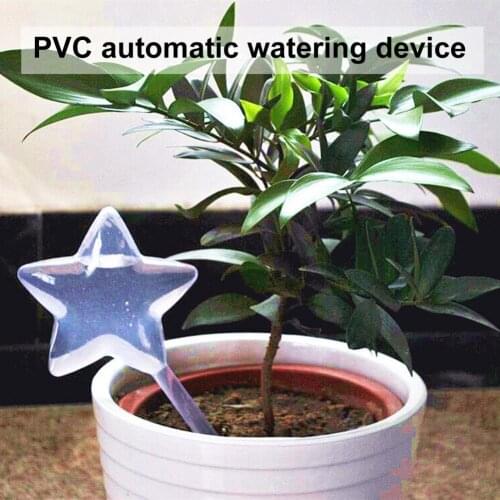 Watering Device Practical PVC Automatic Self-watering Globes for Plants Cute Pentagram Bird Gardening Potted Plant Watering Tool