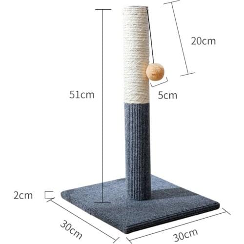 Cozy Cat Tree Climbing Tower Exercise Scratching Post Interactive with Ball