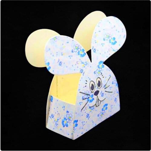 YINISE Metal Cutting Dies For Scrapbooking Stencils RABBIT PACKAGE Scrapbook CUT DIY Album Cards Decoration Embossing Die Cuts
