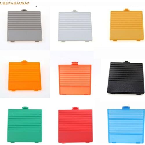 1pc 10 colors Best price For GameBoy Classic GB DMG GBO Battery Cover case Holder for game boy back Battery Lid Door Shell
