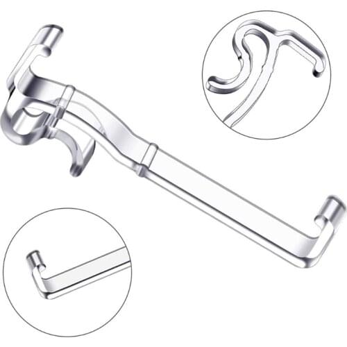 M17D 20Pcs 2.5 Inch Hidden Valance Clips Window Blind Clear Plastic Retainer Clamp