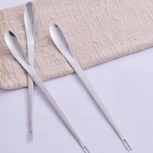 4-Piece 18/10 Stainless Steel Olive Seafood Crab Lobster Fork Picks Handy Helper Nutcracker Needle Pack Lobster Nuts Needle