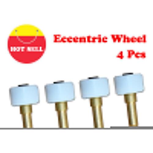 4pcs DIY CO2 Laser Nylon Rubber Stamp Engraving Machine K40 Part Head Carriage Wheel Rollers