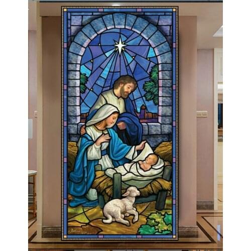 5d Diamond Painting Nativity Day Cross Stitch Diamond Embroidery Religious Picture Of Rhinestones Christmas Church Banner Decor