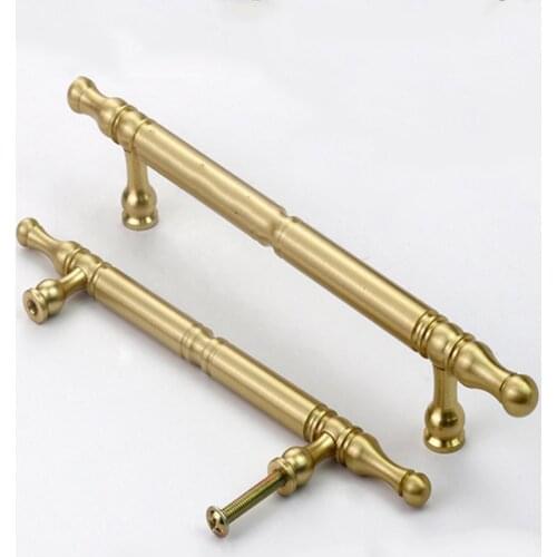 Antique Gold Door Handles And Knobs Brass Drawer Pulls Vintage Kitchen Cabinet Handles And Furniture Handles Hardware