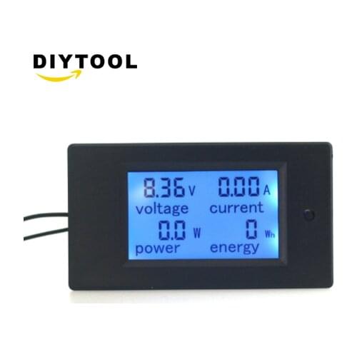 DC 100V/100A LCD Display Digital Current Voltage Power Energy Meter Multimeter Ammeter Voltmeter