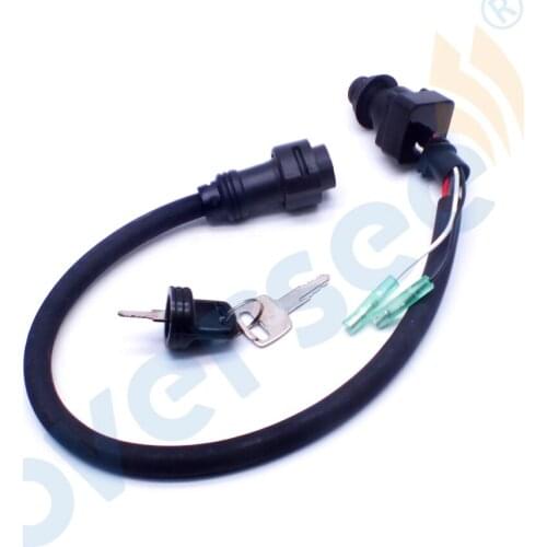 For Yamaha Outboard Remote Main Switch Assembly 6H3-82510-20 7 Pins Cables 6H3-82510 Marine Parts