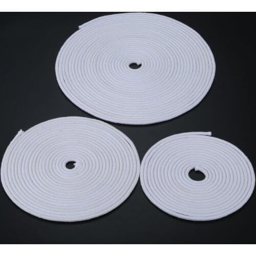 1Pc 4m/6m/10m Braided Cotton Core Candle Making Wick for Oil Lamp Alcohol Lamps Kerosene Light DIY Waxed Accessory