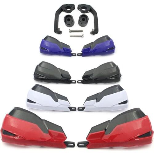Aluminum Stem+Robust Plastic Hand Guard Guards Protector Handlebar With Spoilers For BMW F700GS 2013-2018 800GS 2011-2018