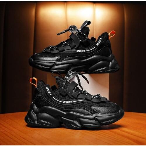 2021 Kids Sneakers Fashion Boys Child Platform Shoes Mesh Breathable Outdoor Walking Running Casual Sports Shoes Tenis Infantil