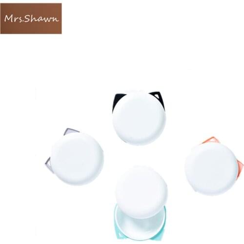 Mrs.Shawn 4pieces/lot portable candy color Mini Macarons gift Portable storage box for Small items lovely jewelry package case