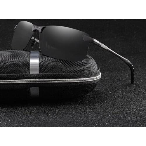 Polaroid Sunglasses Men Polarized Driving Fishing Glasses for Men Outdoor Sports Anti-glare Driving Goggle UV400 12-KP3043PO