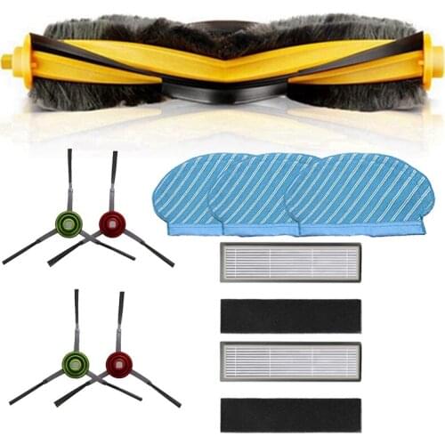 Main Brush Filter Side Brush Mop Cloth Set For Ecovacs Deebot Ozmo 920 950 Vacuum Cleaner Accessories Parts Home