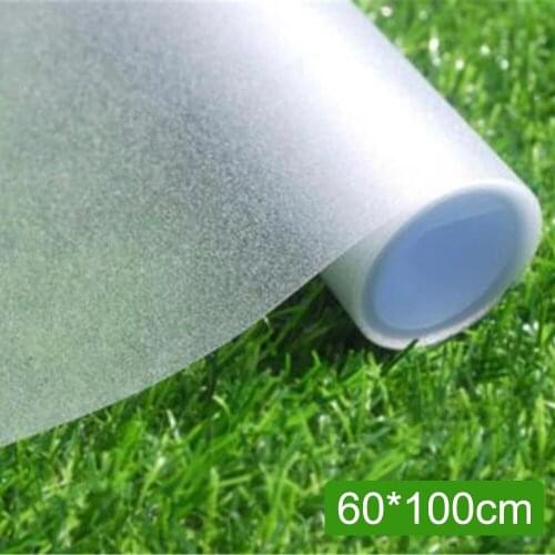 Sticker Wall Stickers Transparent Diaphragm 3D Self Adhesive Frosted Glass Office Accessories Indoor Life Supplies Matte Film