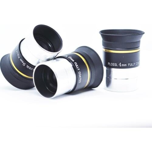 Astronomical telescope accessories prossl4 / 6 / 9mm eyepiece metal 1.25 inch 31.7mm