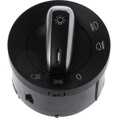 Car Headlight Switch Fog Light Button For Golf 5 6 GTI Mk5 Mk6 Jetta 5 Passat B6 Touran Tiguan