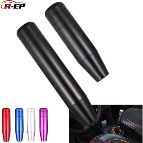 R-EP Universal Colorful Aluminum Shift Knob 13CM 18CM Racing Gear Knob Roasted Blue for Most Cars Shifter Konbs XH-3118