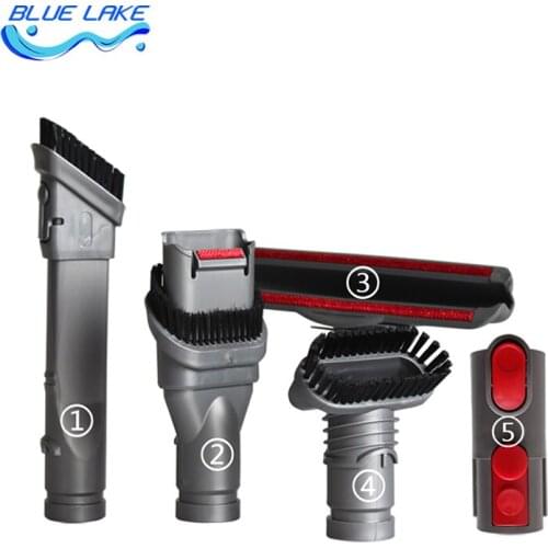 Vacuum Cleaner brush ,with adapter,5 in 1 sets, for dyson V7 V8. Multi-purpose Clean all corners, vacuum cleaner parts