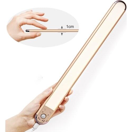 2835 USB LED Makeup Mirror Light Vanity Lamp Light Perception + Human Body Induction Rechargeable Hanging Magnetic Wall Lamp