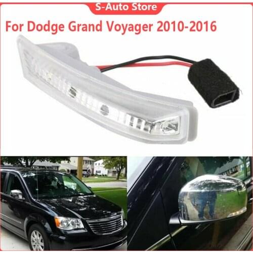 Rearview Mirror Turn Signal Lights For Dodge Grand Voyager 2010-2016 Blinker For Dodge Caravan Town Country For Ram C/V
