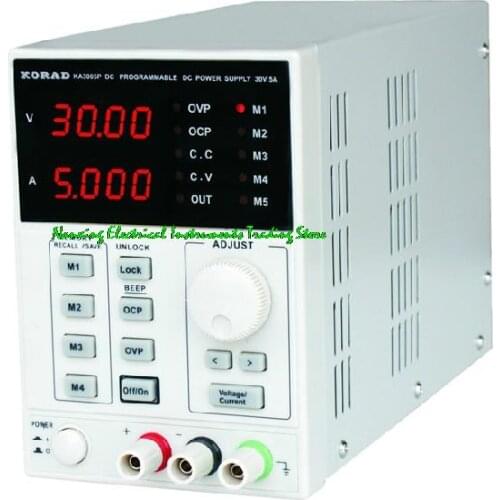 KA3005D high precision Adjustable Digital DC Power Supply 4Ps mA 30V/5A for scientific research service Laboratory