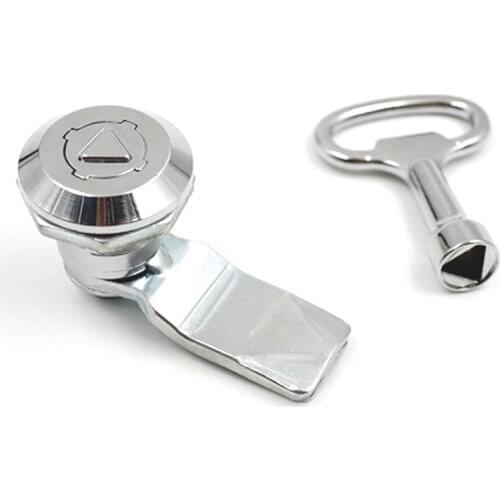 1pc New Zinc Alloy Door Cylinder Lock Cabinet Tool With Keys Drawer Cam Locks