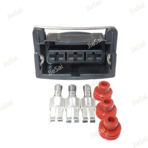 3 Pin 6.3mm Series Automotive Connector Waterproof Plug For Car Wiring Harness
