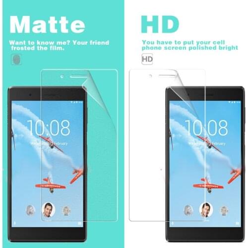 Anti-Glare Matte Film For Lenovo Tab 4 7 TB-7304 7 in HD Clear Glossy Film Front LCD Screen Protector Plastic Film