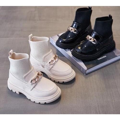 Kids Leather Boots Boys Shoes Spring Autumn PU Leather Children Boots Fashion Toddler Martin Boots Warm Winter Boots kids shoes