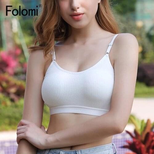 Cotton Bralette Tube Top Bras for Women Breathable Sleeping Brassiere Underwear