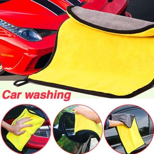 BABY Soft Car Wash Microfiber Towel Plush Cleaning Drying Cloth Car Care Cloth Detailing Polishing Car Cleaning Cloth 30*40*60