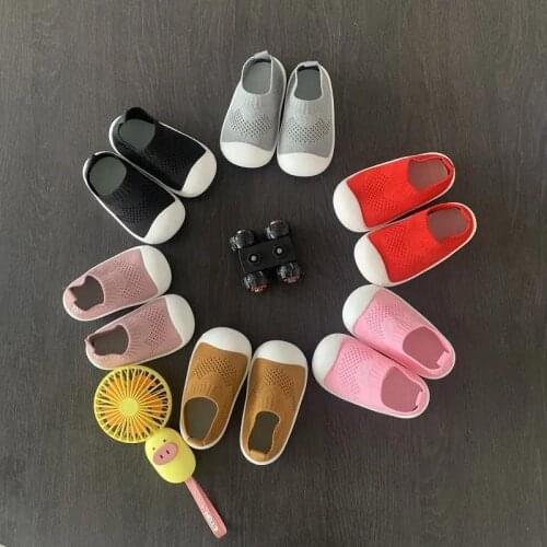 Baby Girl Boy Knitted Toddler Shoes Kids Non-Slip Sock Floor Foot Soft Bottom XR-F03 5Sizes P04