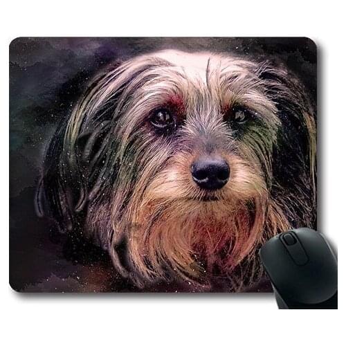 Lovely Pug Dog Gaming Mouse Pad,Dog Small Head Portrait Pet Animal Cute Canine,dogs mouse mat