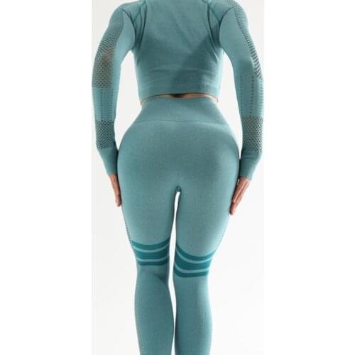 Yoga Clothing Set Sports Suit Women Sportswear Sports Outfit Fitness Set Athletic Wear Gym Seamless Workout Clothes For Women