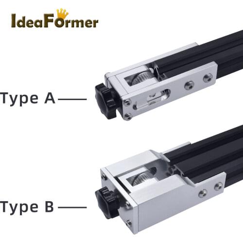 Upgrade V-Slot 2020 Profile X-axis 2040 Y-axis Timing belt Stretch Straighten tensioner For Creality CR10 CR10S 3D Printer