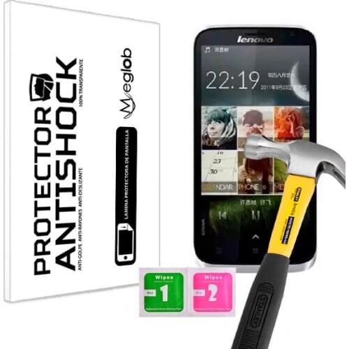 Protector de Pantalla Anti-Shock Anti-Golpe Anti-arañazos Compatible con Lenovo A859