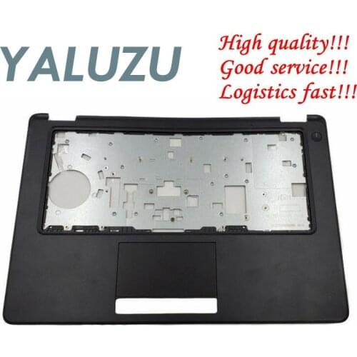 YALUZU used Laptop Palmrest For Dell Latitude E5450 Laptop Palmrest Keyboard Bezel Upper Case top cover black