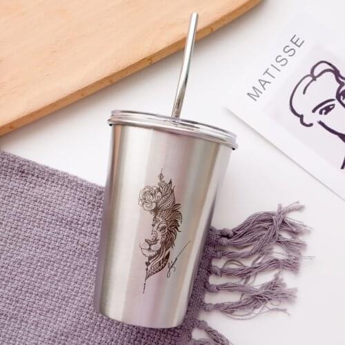 Stainless Steel Cover Mug Camping Cup Outdoor Camp Mug Coffee Tea Beer Cup Outdoor Travel Camping Equipment