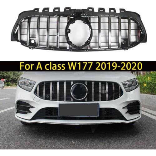 Suitable For mercedes A Class W177 GT Grill A35 A45 Grille Front Bumper Racing grille A180 A200 A250