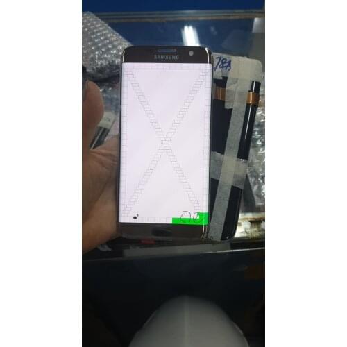 S7edge s6edge G9350 9300 LCD Screen Assembly Defect Liquid Crystal Display Digitizers Tested Dotted Burn in Refurbished as New
