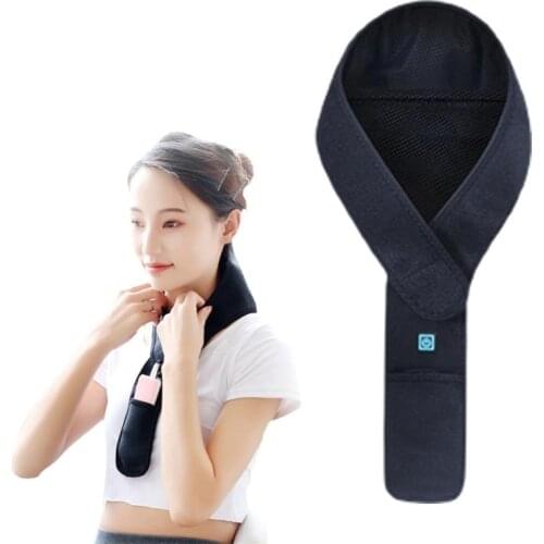 Heated Scarf Neck Guard Electric Heated Scarf Neck Heating Pad Neck Warming Wrap Gift USB Charging Scarves Warm Pad Neck Guard