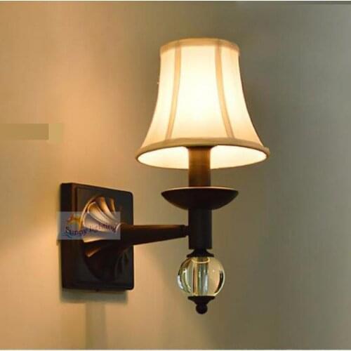 Bar 1 pcs Primitive rustic iron Wall lamp factory industrial lighting E14 bedroom Garden indoor wall lights home Led wall sconce