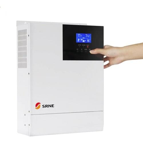 SRNE 48V 5KW 220~230VAC solar charger inverter hybrid solar inverter with MPPT charger