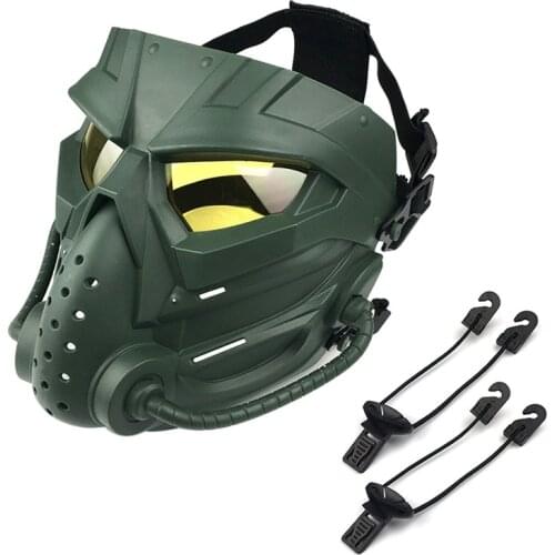 Tactical Skull Face Mask Airsoft Paintball Games CS Field Hunting Military Full Face Mask Cycling Masks Headwear Protection